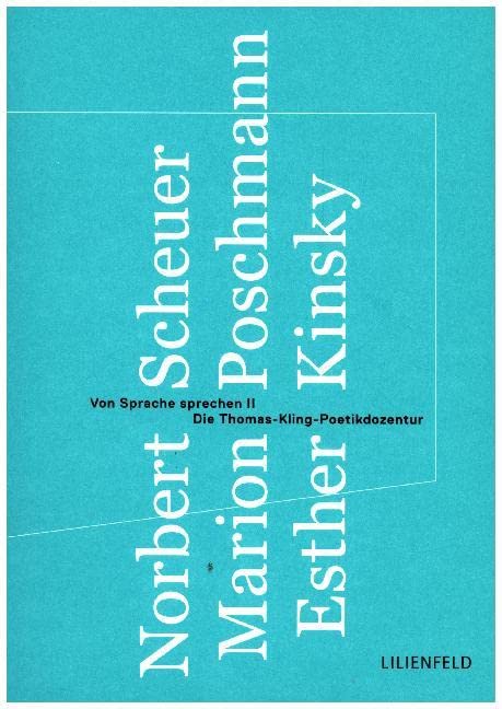 Von Sprache sprechen II book