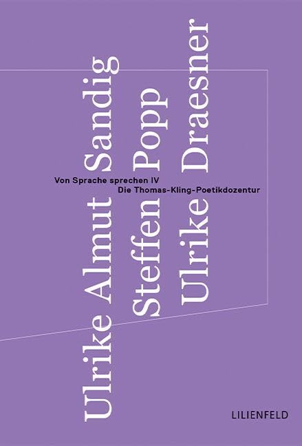 Von Sprache sprechen IV Contemporary literature Books