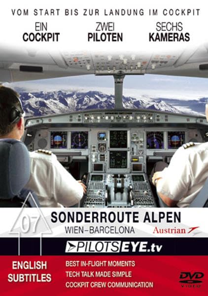 PilotsEYE.tv - Sonderroute Alpen - Wien-Barcelona - DVD Films
