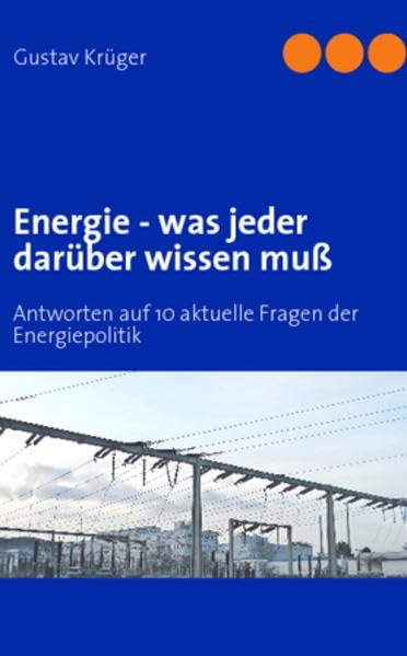 Energie - was jeder darüber wissen muß: Antworten auf 10 aktuelle Fragen der Energiepolitik (1. Auflage) Natural Sciences
