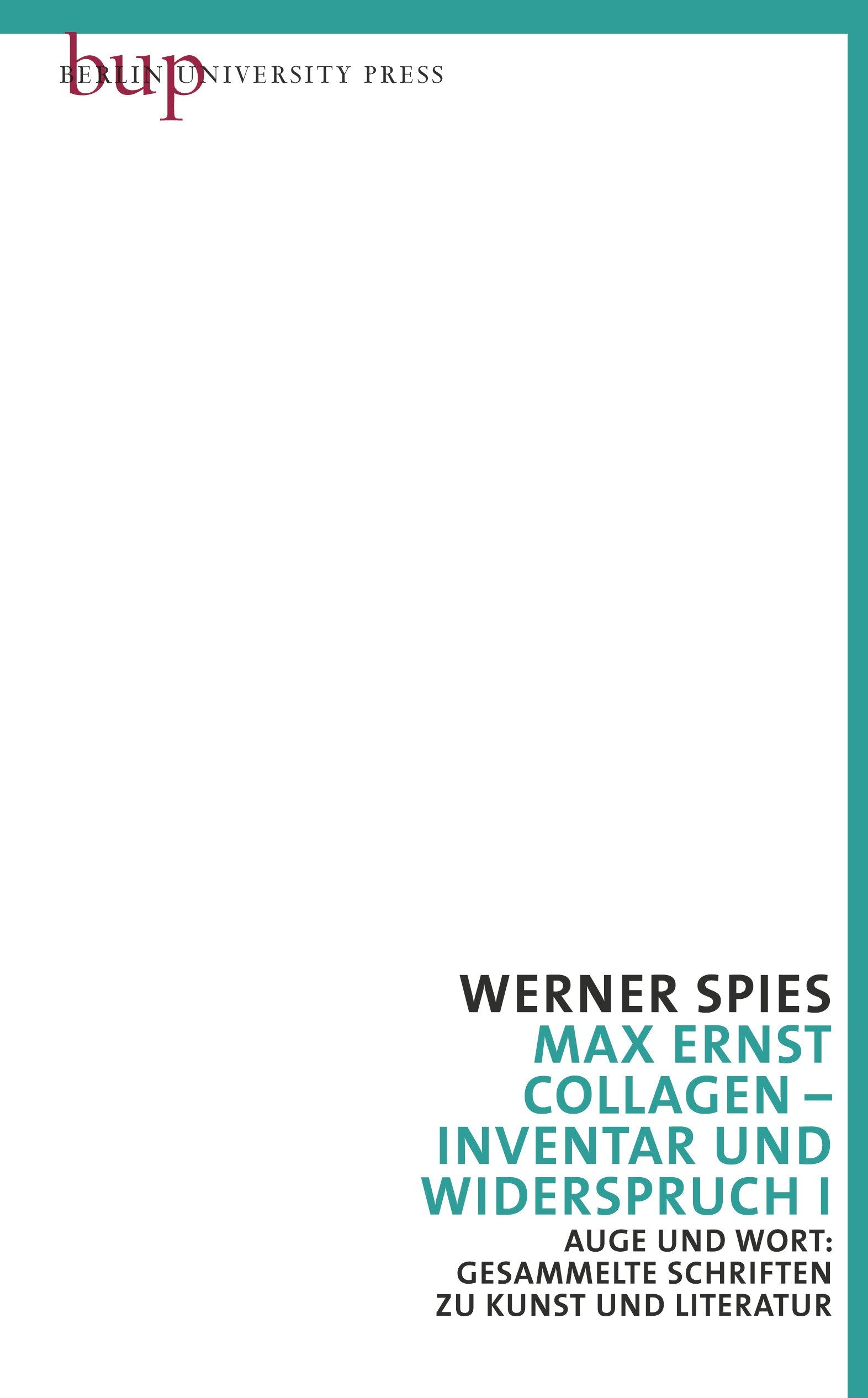 Max Ernst - Collagen - Inventar und Widerspruch I und II: Auge und Wort: Gesammelte Schriften zu Kunst und Literatur Bd. 1 u. Bd. 2 Photography
