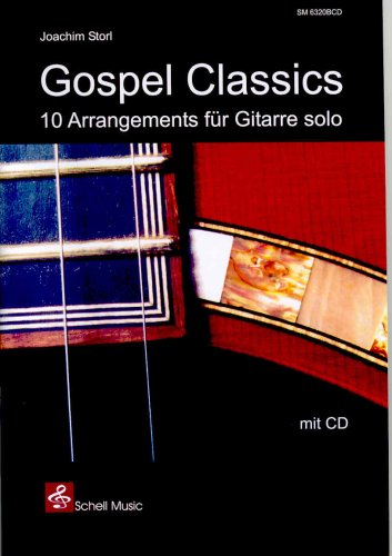 Gospel Classics (mit CD) - 10 Arrangements für Gitarre solo book