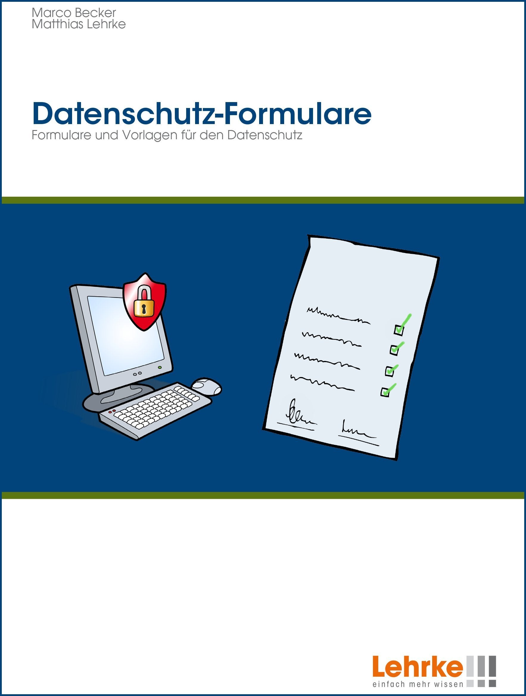 Product Image: Datenschutz-Formulare (mit CD)
