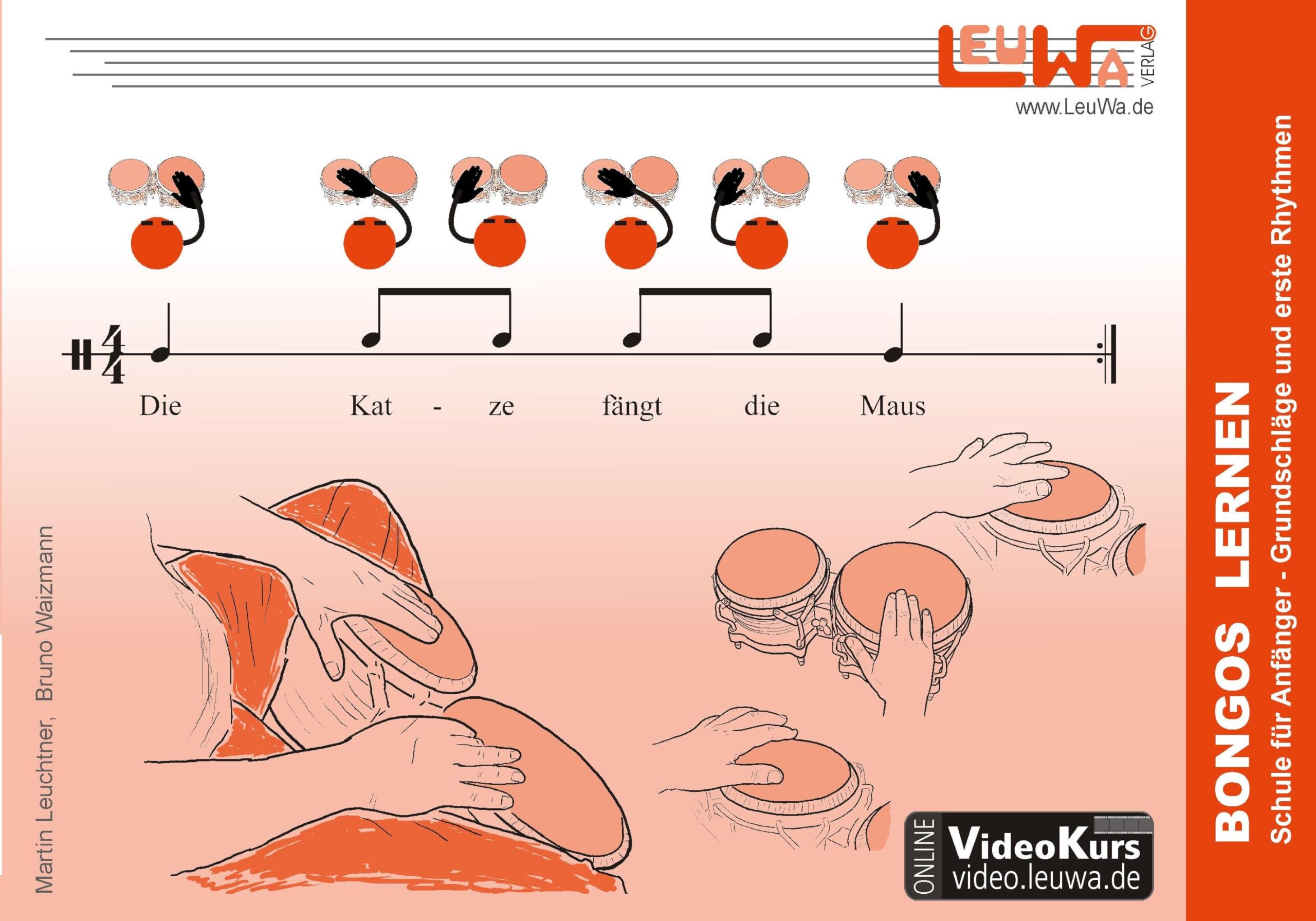 Bongos lernen Arts & Music Books