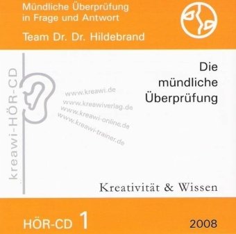 HÖR-CD Mündliche Überprüfung 1: Mündliche Überprüfung für Heilpraktiker in Frage und Antwort Medicine