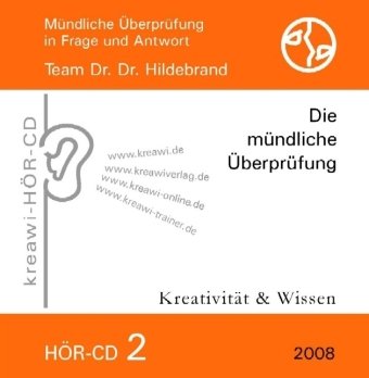 HÖR-CD Mündliche Überprüfung 2: Mündliche Überprüfung für Heilpraktiker in Frage und Antwort Medicine