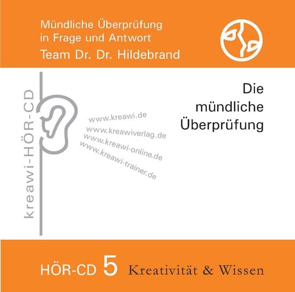Hör-CD Mündliche Überprüfung 5.: Die mündliche Überprüfung für Heilpraktiker in Frage und Antwort, Team Dr.Dr. Hildebrand Medicine