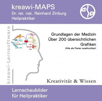 kreawi-MAPS, 1 CD-ROM Grundlagen der Medizin. Für Windows XP/Vista software