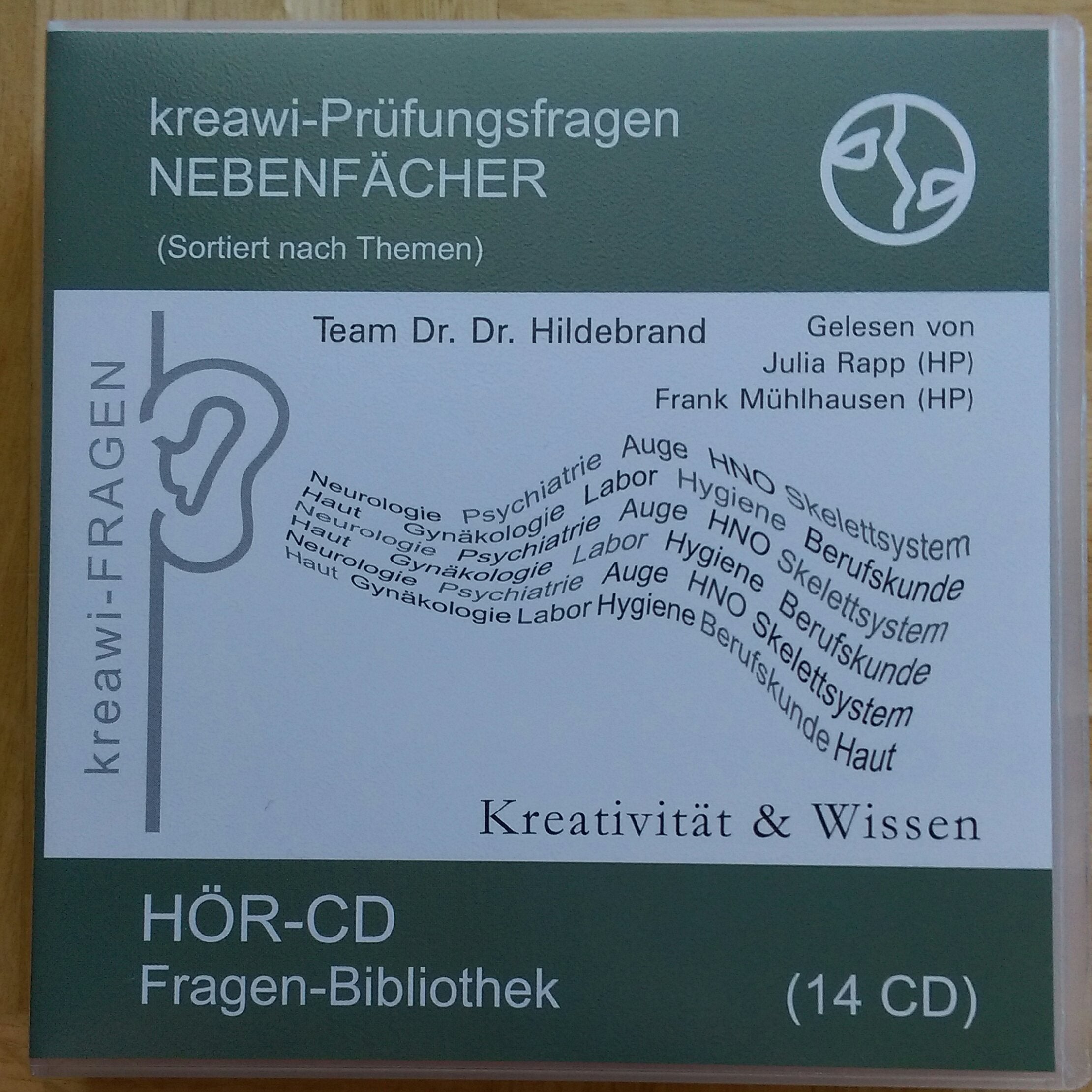 kreawi-Prüfungsfragen Nebenfächer: kreawi-Fragenbibliothek. Themensortiert, 14 CDs Medicine