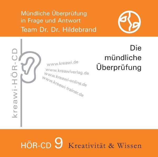 Hör-CD Die mündliche Überprüfung 9: Mündliche Überprüfung in Frage und Antwort cd