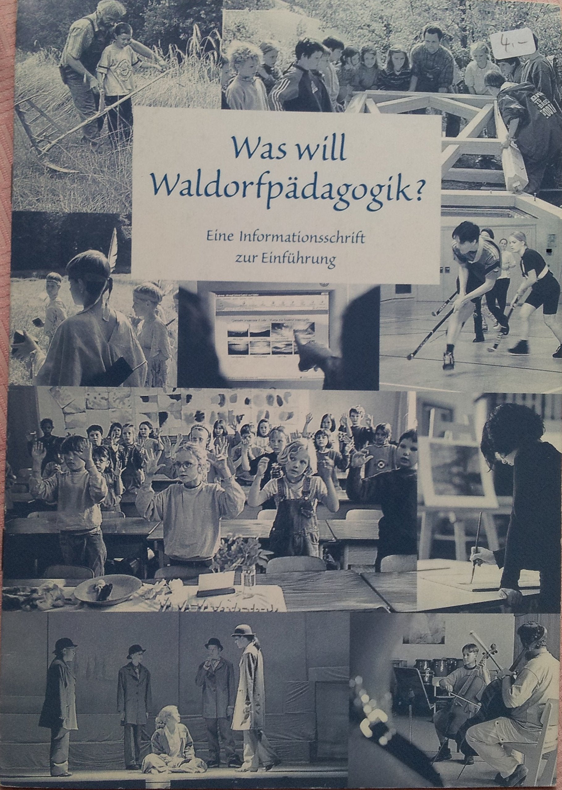 Was will Waldorfpädagogik?: Informationsschrift zur Einführung Education & Training