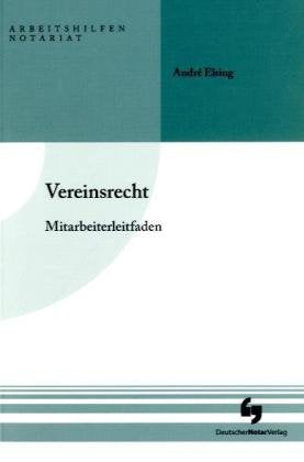 Product Image: Vereinsrecht: Mitarbeiterleitfaden