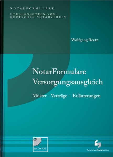 NotarFormulare Versorgungsausgleich Law