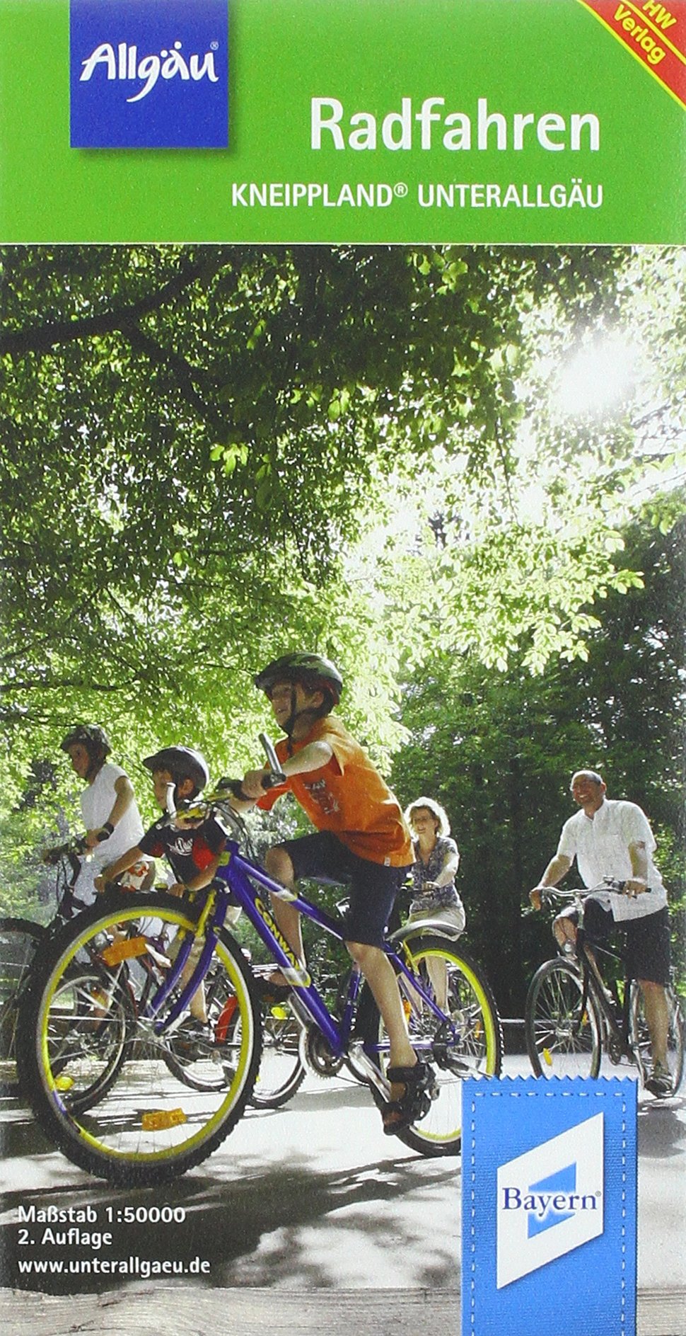 Radfahren im Kneippland Unterallgäu 1 : 50 000 Leisure, Home & Garden