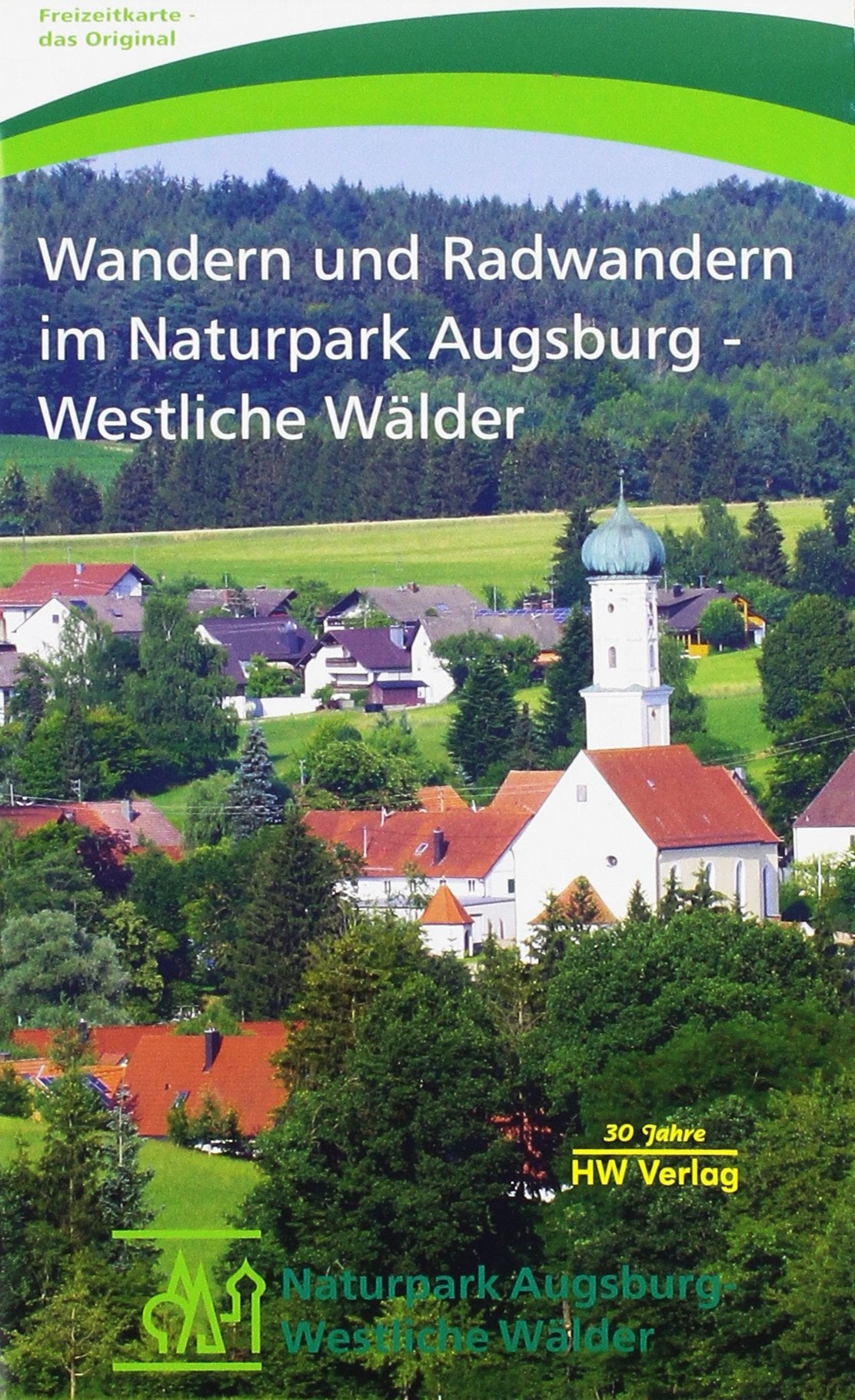 Wandern und Radwandern im Naturpark Augsburg - Westliche Wälder 1 : 40 000 Leisure, Home & Garden