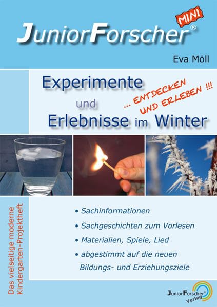 JuniorForscher-mini: Experimente und Erlebnisse im Winter: ... Entdecken und Erleben !!! Business & Technology