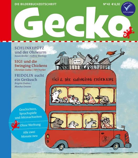 Gecko Kinderzeitschrift Band 43: Die Bilderbuch-Zeitschrift Children's books