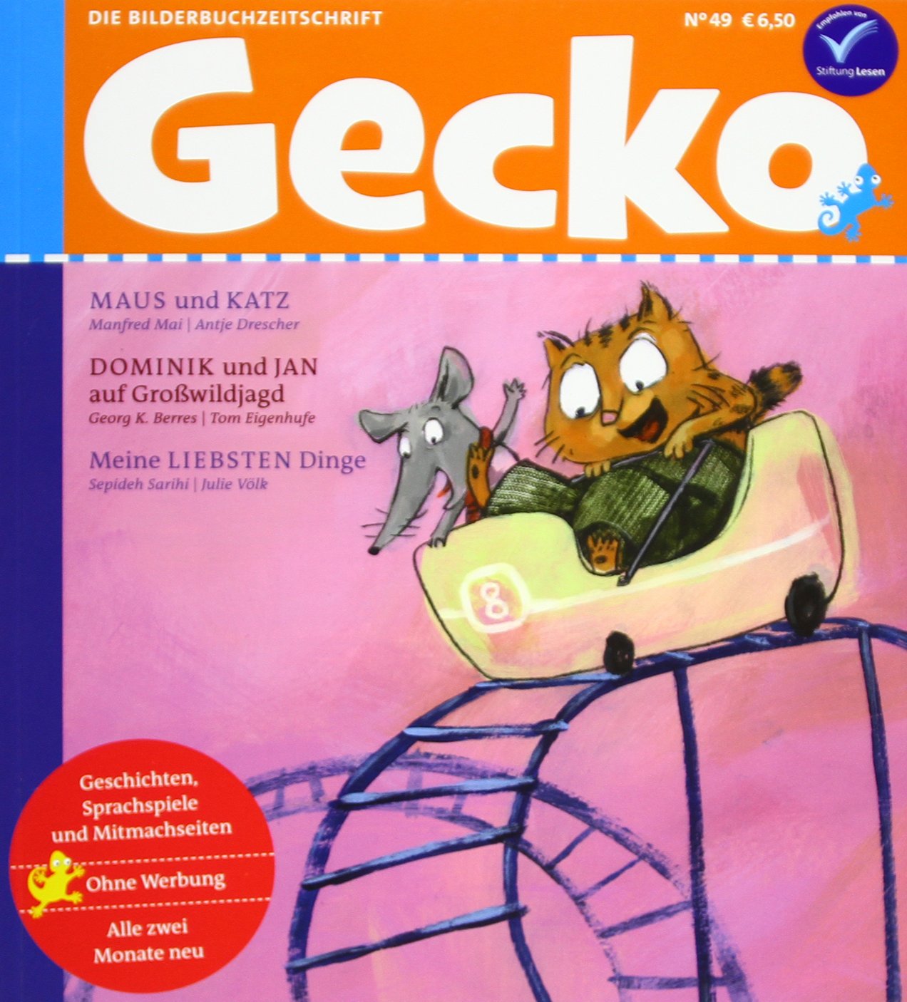 Gecko Kinderzeitschrift Band 49: Die Bilderbuch-Zeitschrift Non-fiction