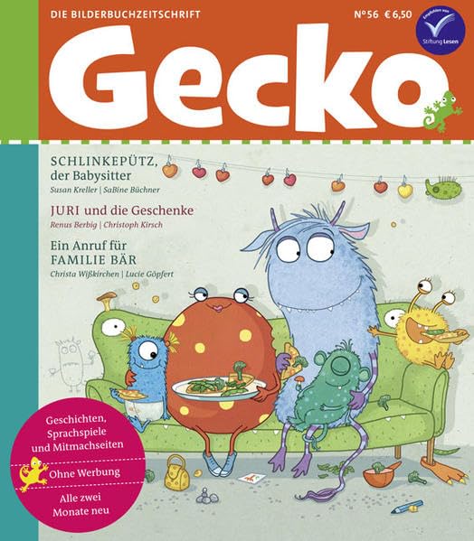 Gecko: Die Bilderbuchzeitschrift Band 56 Children's books