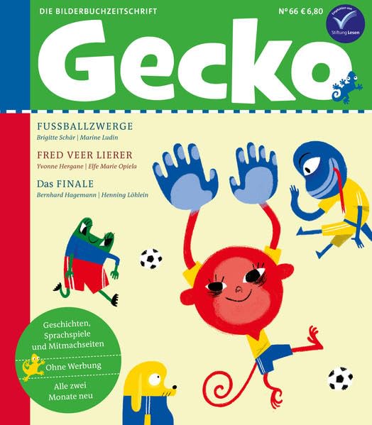 Gecko Kinderzeitschrift Band 66: Die Bilderbuchzeitschrift Tiptoi & Games