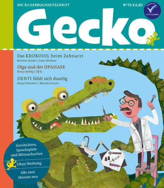 Gecko Kinderzeitschrift Band 70 Tiptoi & Games
