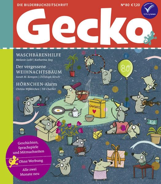 Gecko Kinderzeitschrift Band 80 Tiptoi & Games