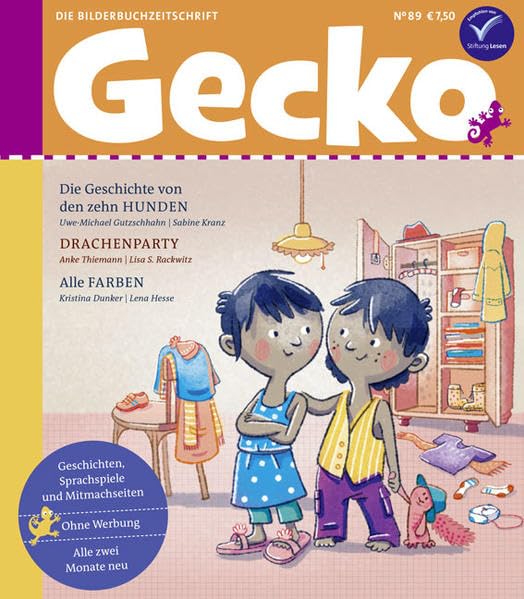 Gecko Kinderzeitschrift Band 89: Die Bilderbuchzeitschrift Novels & Short Stories