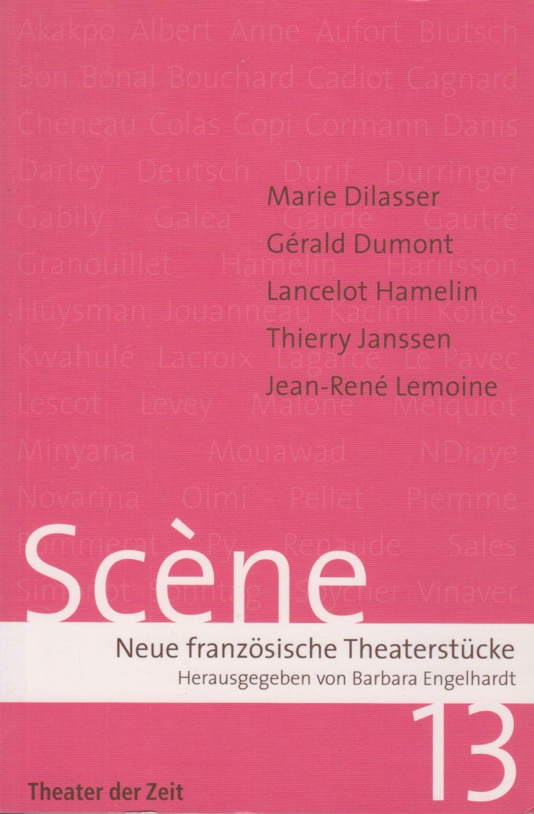 Scène 13: Neue französische Theaterstücke Film, Art & Culture