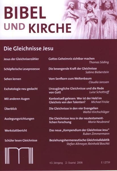 Bibel und Kirche / Die Gleichnisse Jesu Religion & Esotericism