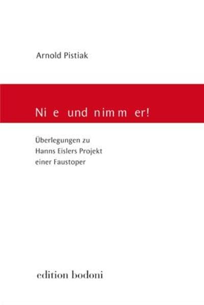Product Image: Nie und nimmer!