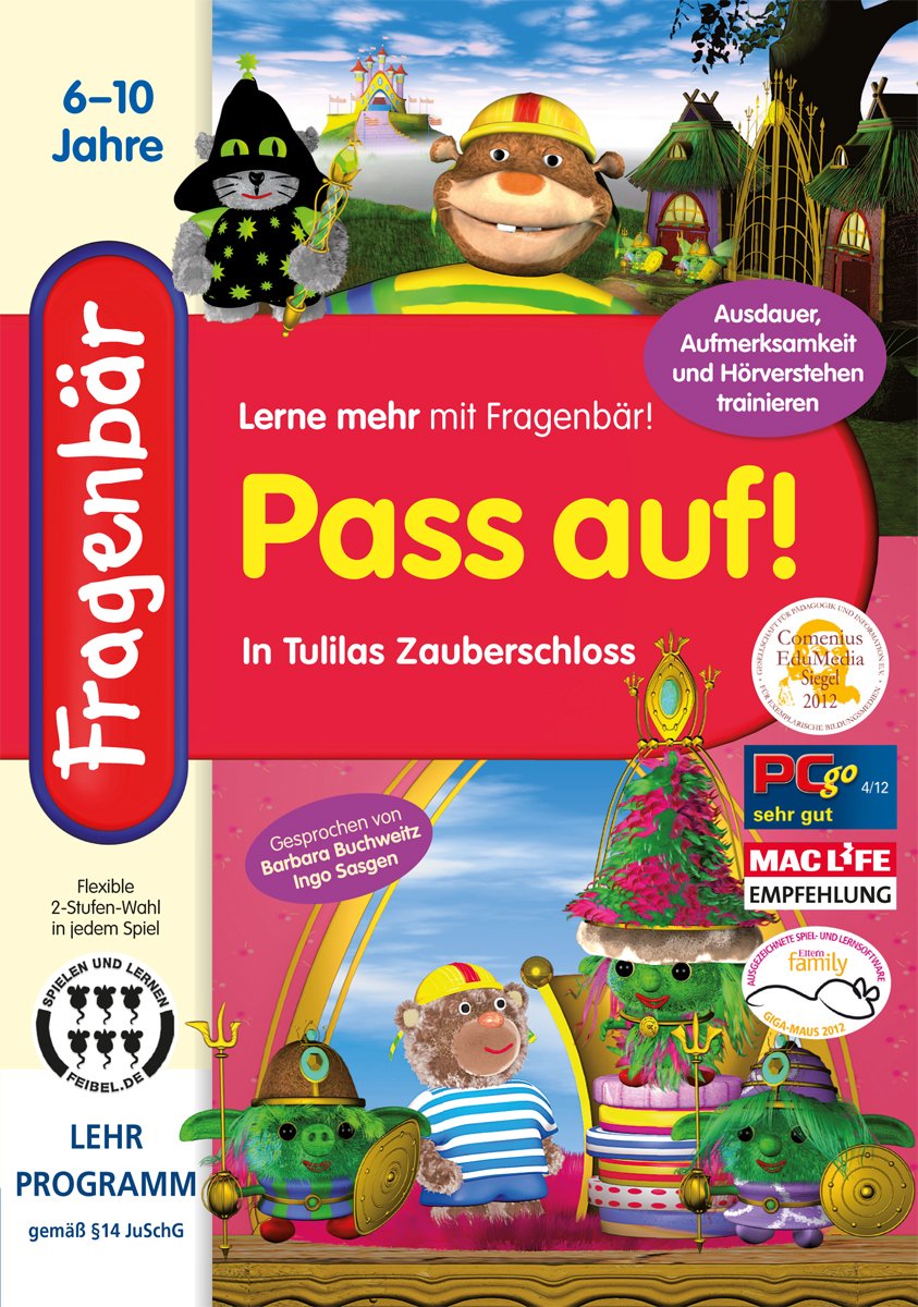 Fragenbär - Pass auf! - 6-10 Jahre - In Tulilas Zauberschloss (PC+MAC) Other software