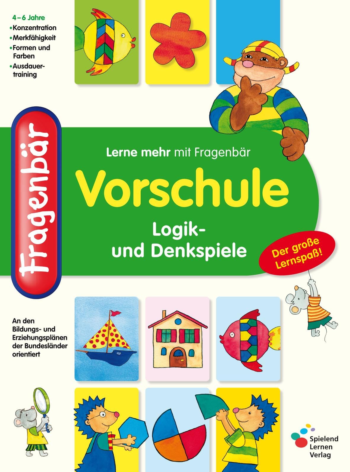 Fragenbär Vorschule: Logik- und Denkspiele (Lerne mehr mit Fragenbär) Novels & Short Stories