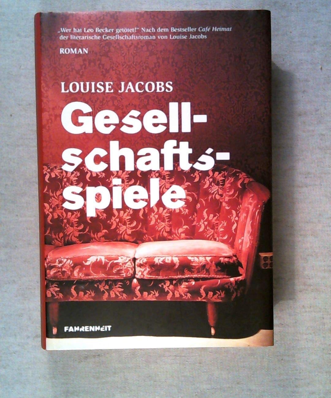Gesellschaftsspiele: Roman Contemporary literature Books