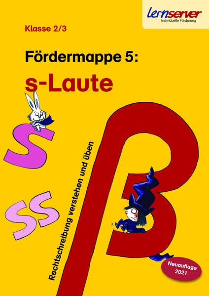 Lernserver-Fördermappe 5: S-Laute: Klasse 2/3 (Rechtschreibung verstehen und üben: Fördermappen für die Klassen 2 und 3: Lernserver der Uni Münster - Individuelle Förderung) Education & Training Books