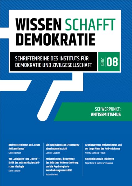 Wissen schafft Demokratie: Antisemitismus (Wissen schafft Demokratie: Schriftenreihe des Instituts für Demokratie und Zivilgesellschaft) Law