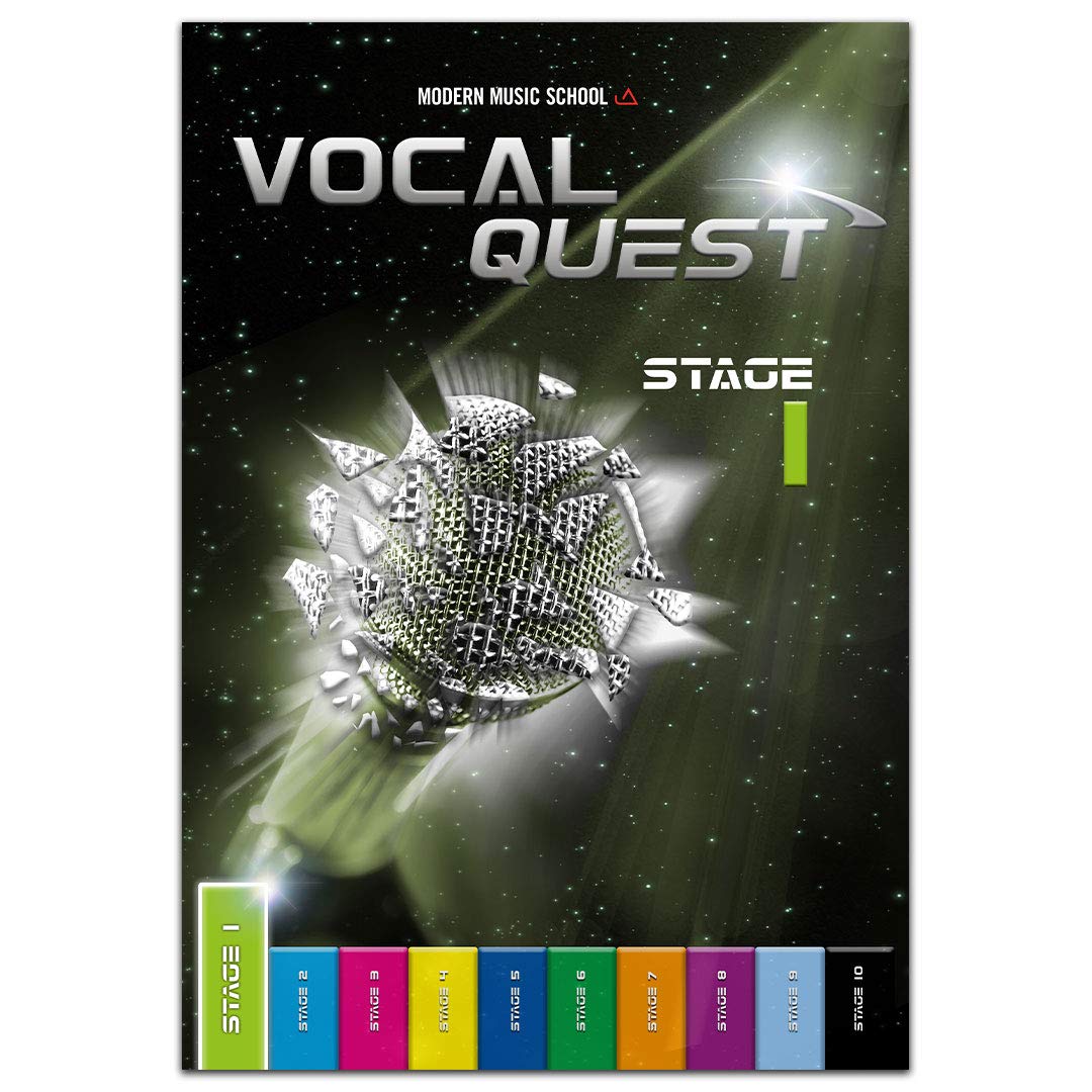 Vocal Quest Stage 1 Singen lernen für Anfänger. Mit Bonusmaterial. Gesang Rock und Pop. Stimmtraining und Stimmbildung für Sänger (DEU) Arts & Music