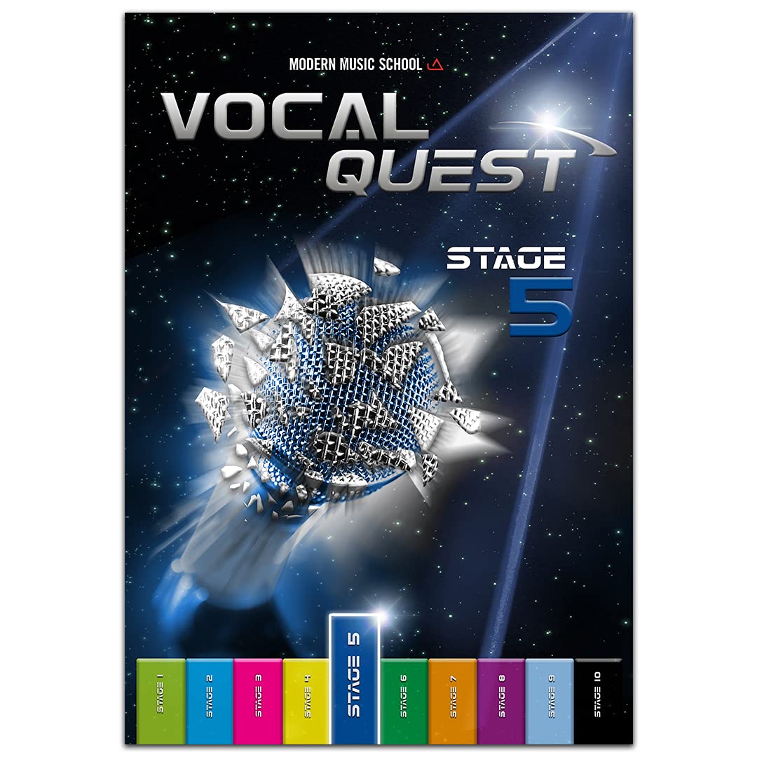 Vocal Quest Stage 5: Singen lernen für Anfänger & Fortgeschrittene. Mit Bonusmaterial. Gesang Rock & Pop. Stimmtraining und Stimmbildung für Sänger (DEU) Arts & Music