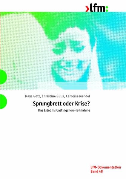 Sprungbrett oder Krise?: Das Erlebnis Castingshow-Teilnahme Eine Befragung von ehemaligen TeilnehmerInnen an Musik-Castingshows Law