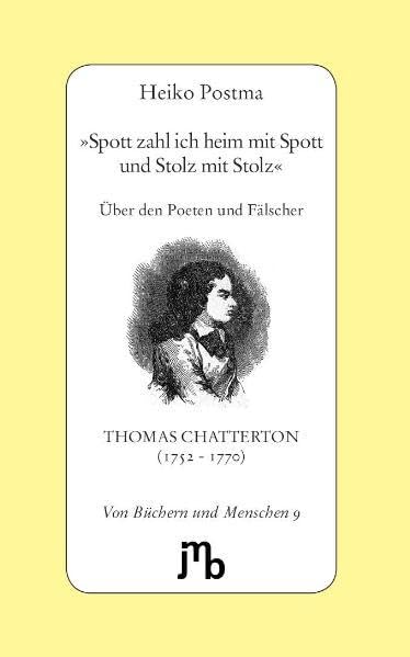 'Spott zahl ich heim mit Spott und Stolz mit Stolz' Contemporary literature