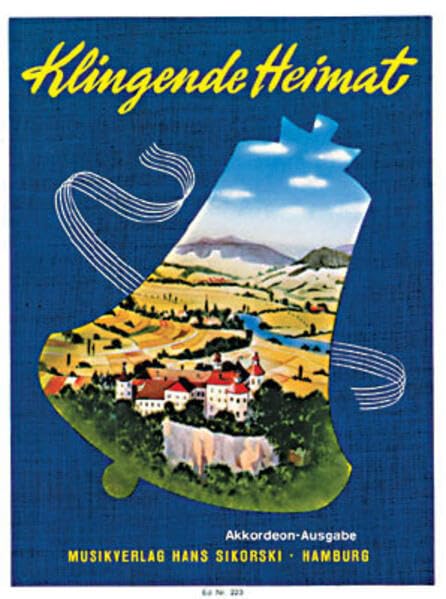 Klingende Heimat: Eine Sammlung der schönsten deutschen Volkslieder. Für Akkordeon bearbeitet. Gesang, Akkordeon. Liederbuch. Arts & Music