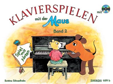 Klavierspielen mit der Maus - Piano - Buch + CD Music