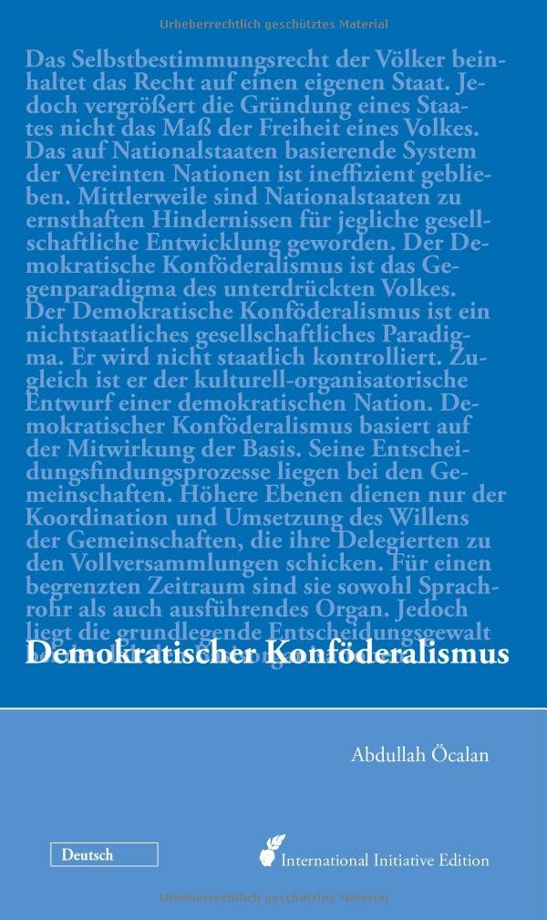 Demokratischer Konföderalismus (International Initiative Edition) Law