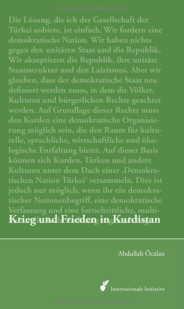 Krieg und Frieden in Kurdistan: Perspektiven für eine politische Lösung der kurdischen Frage book