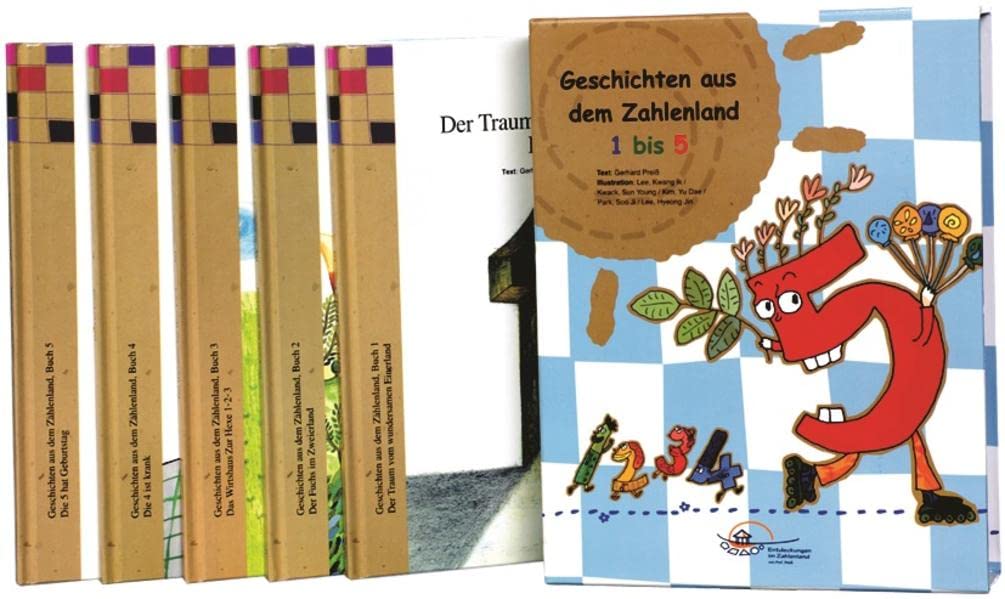 Geschichten aus dem Zahlenland 1 bis 5: Fünf Geschichten aus dem Zahlenland - vom Einerland bis zum Fünferland Non-fiction