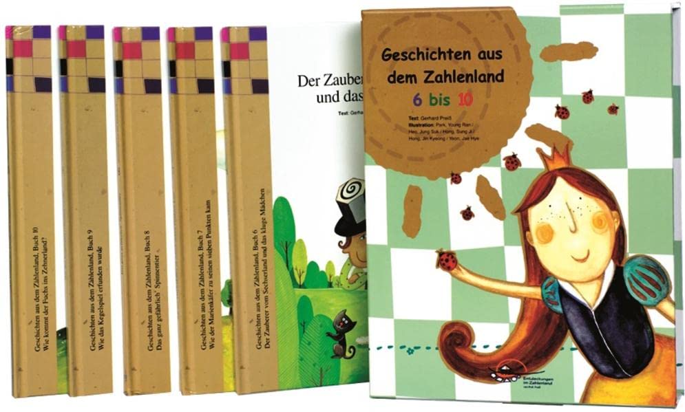 Geschichten aus dem Zahlenland 6 bis 10: Fünf Geschichten aus dem Zahlenland - vom Sechserland bis zum Zehnerland Non-fiction