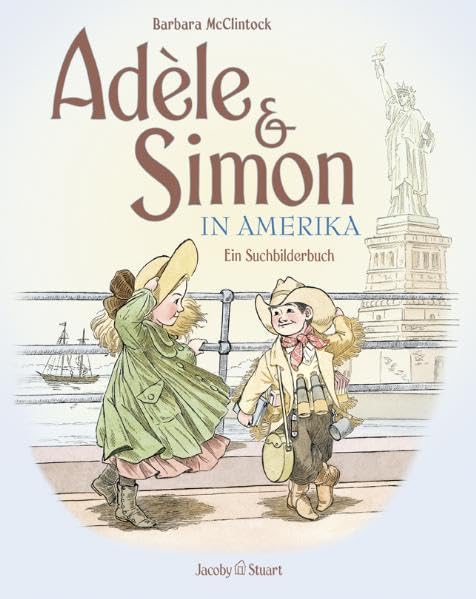 Adèle und Simon in Amerika: Ein Suchbilderbuch Children's books
