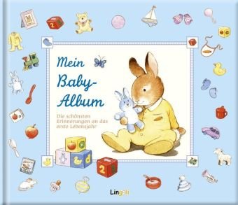 Mein Baby-Album (blau): Die schönsten Erinnerungen an das erste Lebensjahr Children's books