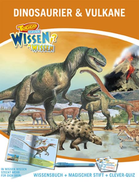 TOGGO Clever WissenWissen - Dinosaurier & Vulkane Non-fiction