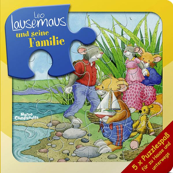 Leo Lausemaus und seine Familie: Puzzlebuch Non-fiction
