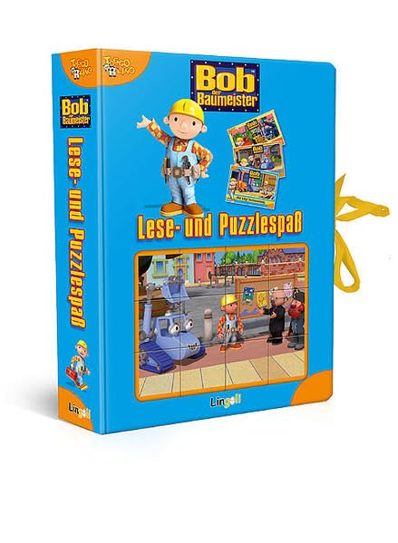Lese- und Puzzlespaß - Bob der Baumeister: Lese- und Puzzlespaß. Inhalt: 3 Pappbücher inkl. 3-D-Puzzle m. 12 Würfeln (Lingoli) Non-fiction